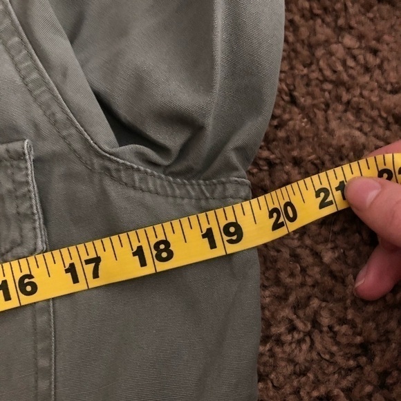 Mudd Military Jacket Small Green Studded Denim Coat - Picture 8 of 9